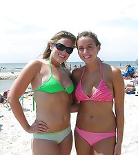 Some images of Hot amateur Teens&Babes On the beach MIXeD