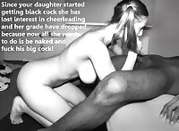 Cuckold Captions: Daughter, Teen & Babysitter Getting Used