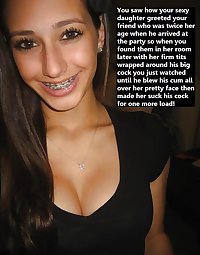 Cuckold Captions: Daughter, Teen & Babysitter Getting Used