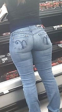 Best of sexy teen butts & ass in tight Blue Jeans