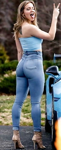 Best of sexy teen butts & ass in tight Blue Jeans